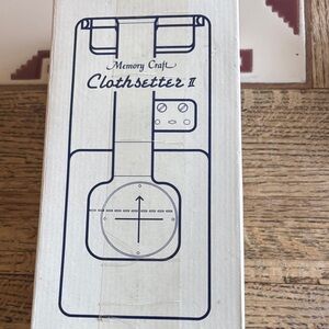 Janine Memory Craft Clothsetter II